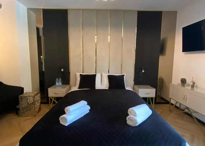 Apartament typu deluxe z łóżkiem king-size