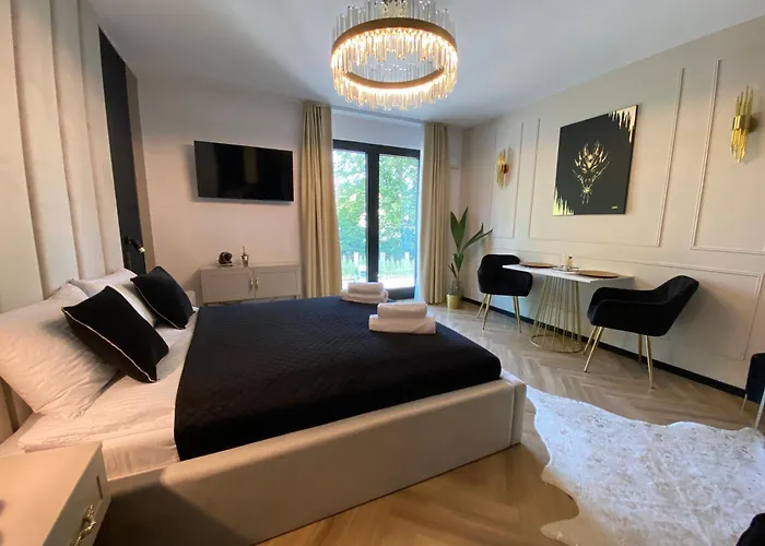 Apartament typu deluxe z łóżkiem king-size